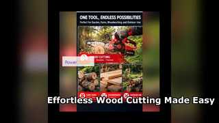 21V Brushless Cordless Chainsaw Fast Wood Cutting