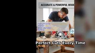 165mm Brushless Circular Saw Best Woodworking Tool